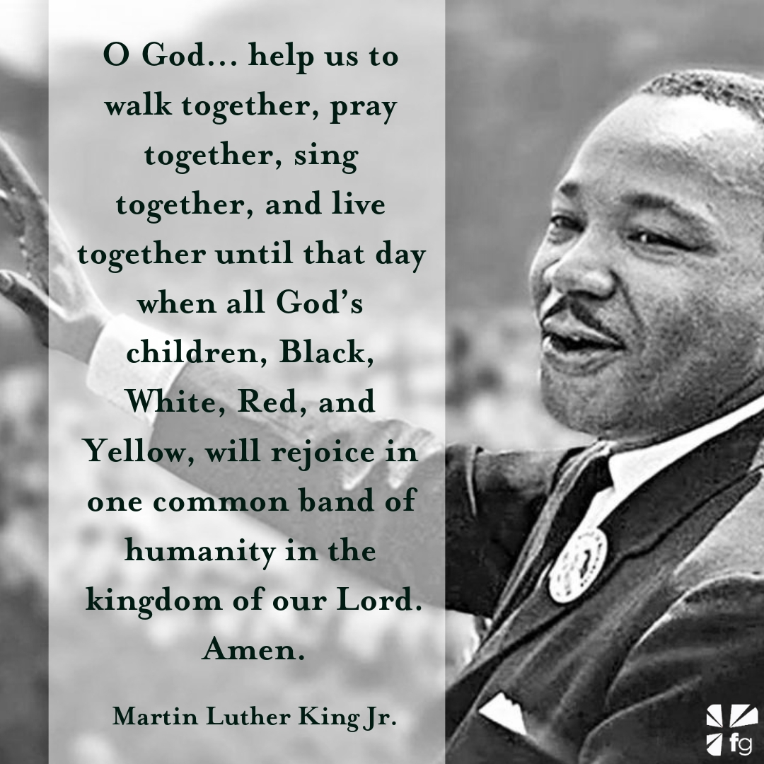 Martin Luther King, Jr. Prayer for Peace Blessed Sacrament Catholic