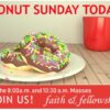 Donut Sunday – Sept. 3